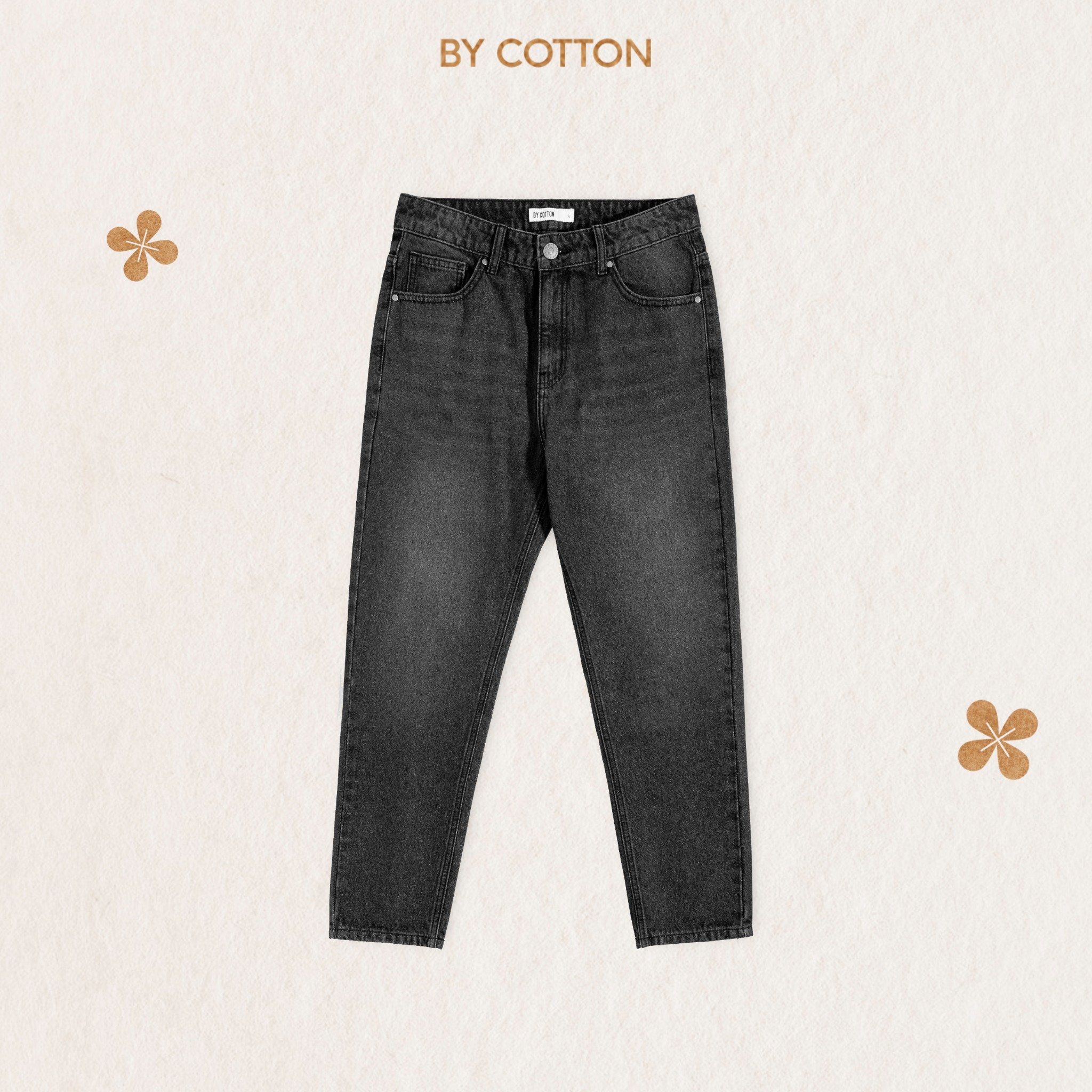 Jeans Regular Xám Đậm