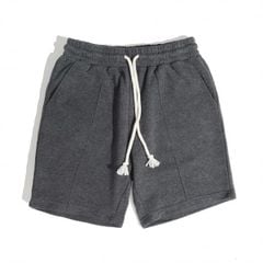SHORT COTTON DARK GREY