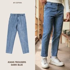 JEANS DARK BLUE TROUSERS 01