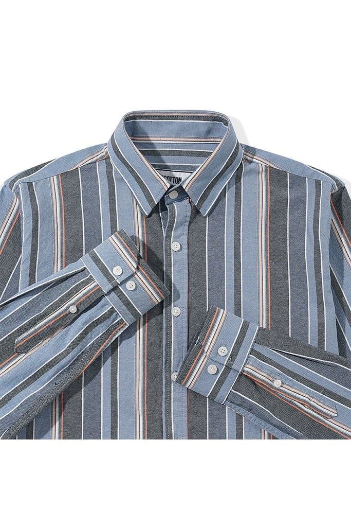 BIG BLUE STRIPES OXFORD 1022
