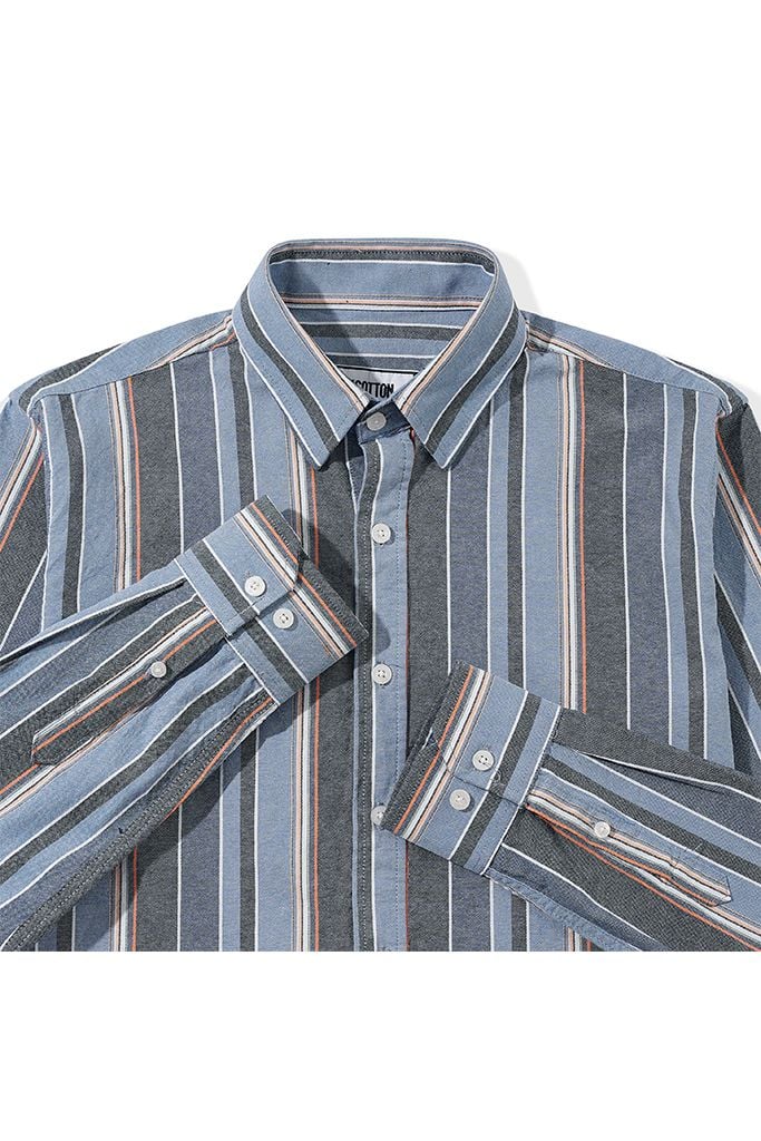 BIG BLUE STRIPES OXFORD 1022