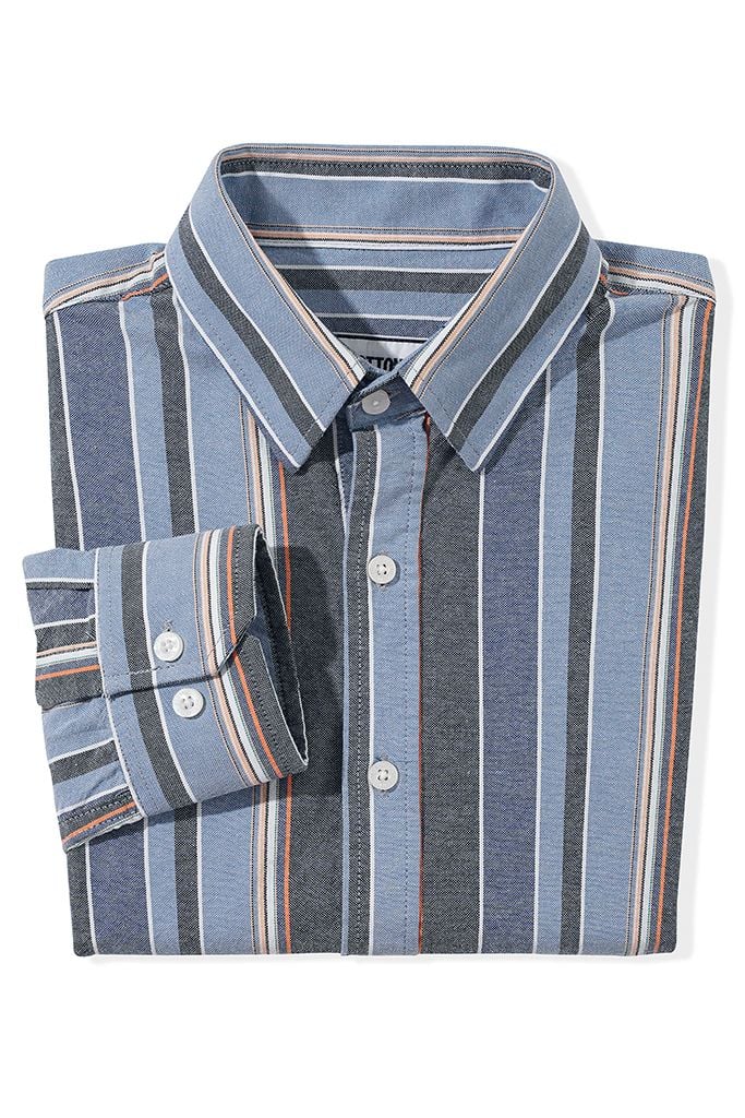 BIG BLUE STRIPES OXFORD 1022