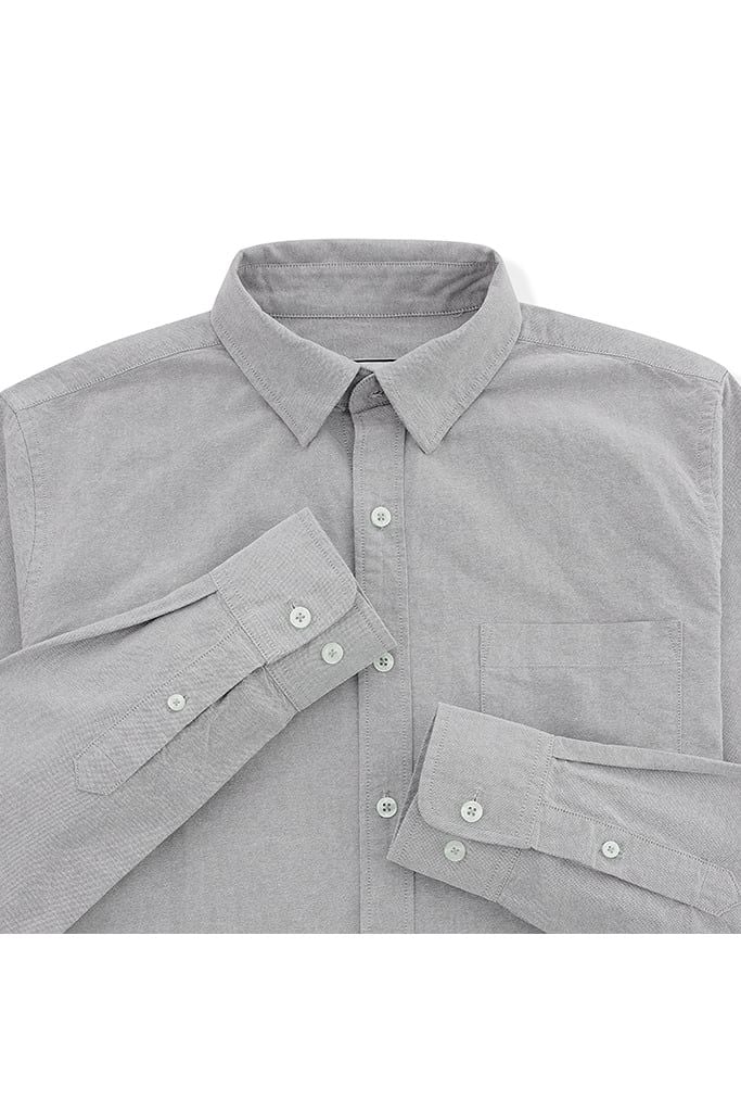 OXFORD DARK GREY SHIRT