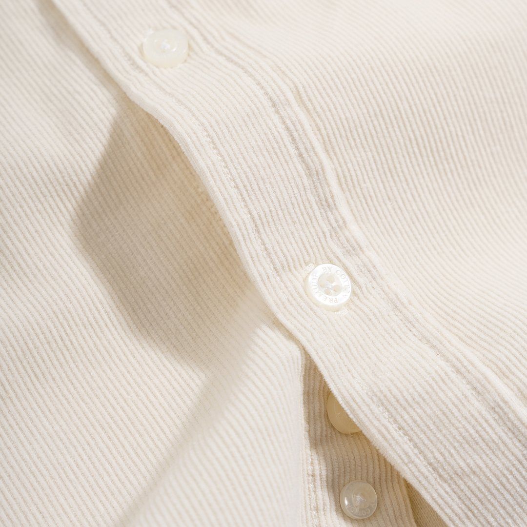 Áo Sơ Mi Nam By Cotton Velvet Cream