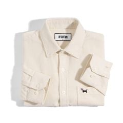 Áo Sơ Mi Nam By Cotton Velvet Cream