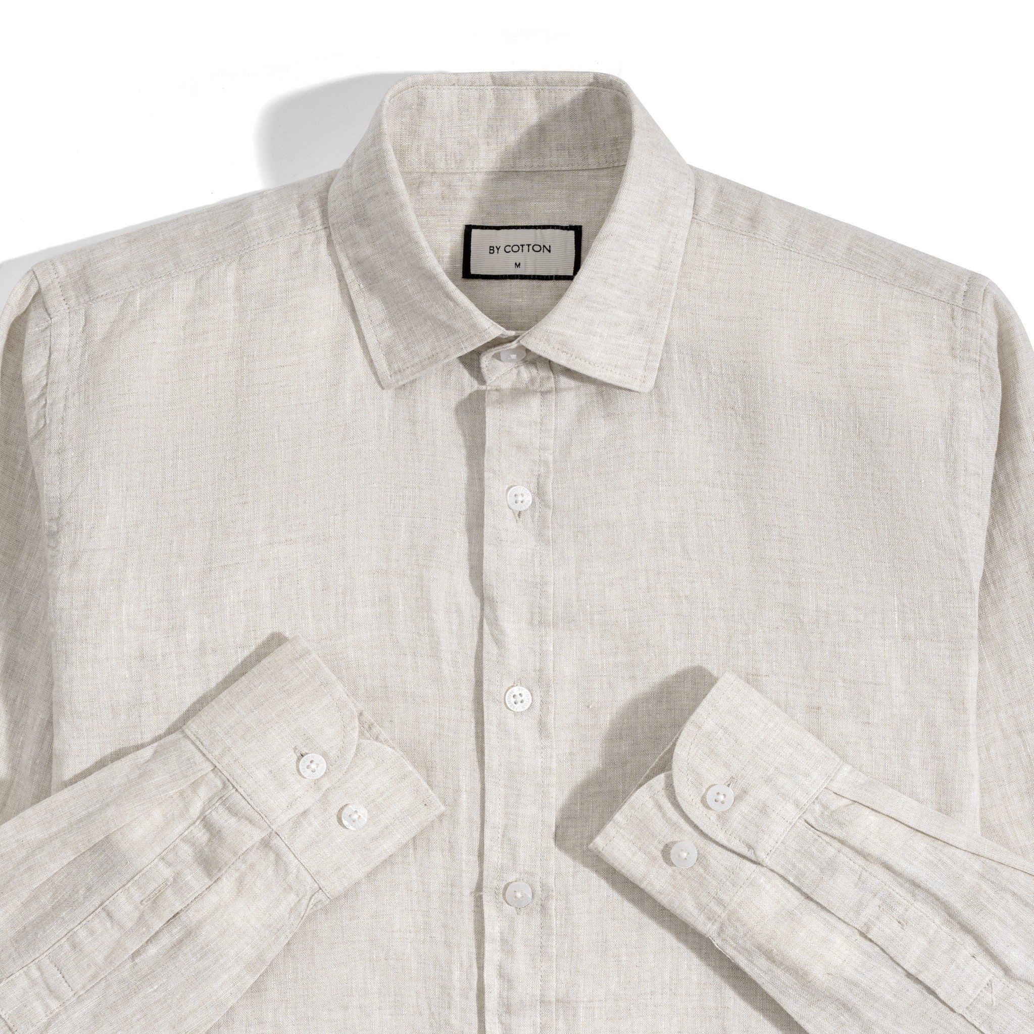 Áo Sơ Mi Nam By Cotton Linen Be