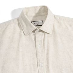 Áo Sơ Mi Nam By Cotton Linen Xám Tiêu