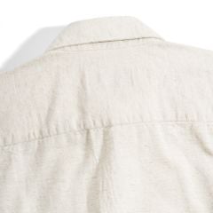 Áo Sơ Mi Nam By Cotton Linen Xám Tiêu