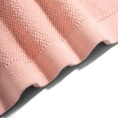 Áo Thun Polo Dệt Kim Cao Cấp Hồng - SS2