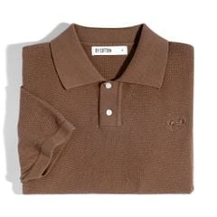 ÁO POLO DỆT KIM CAO CẤP NÂU SS2