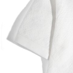 ÁO THUN POLO DỆT KIM CAO CẤP MÀU TRẮNG - SS2