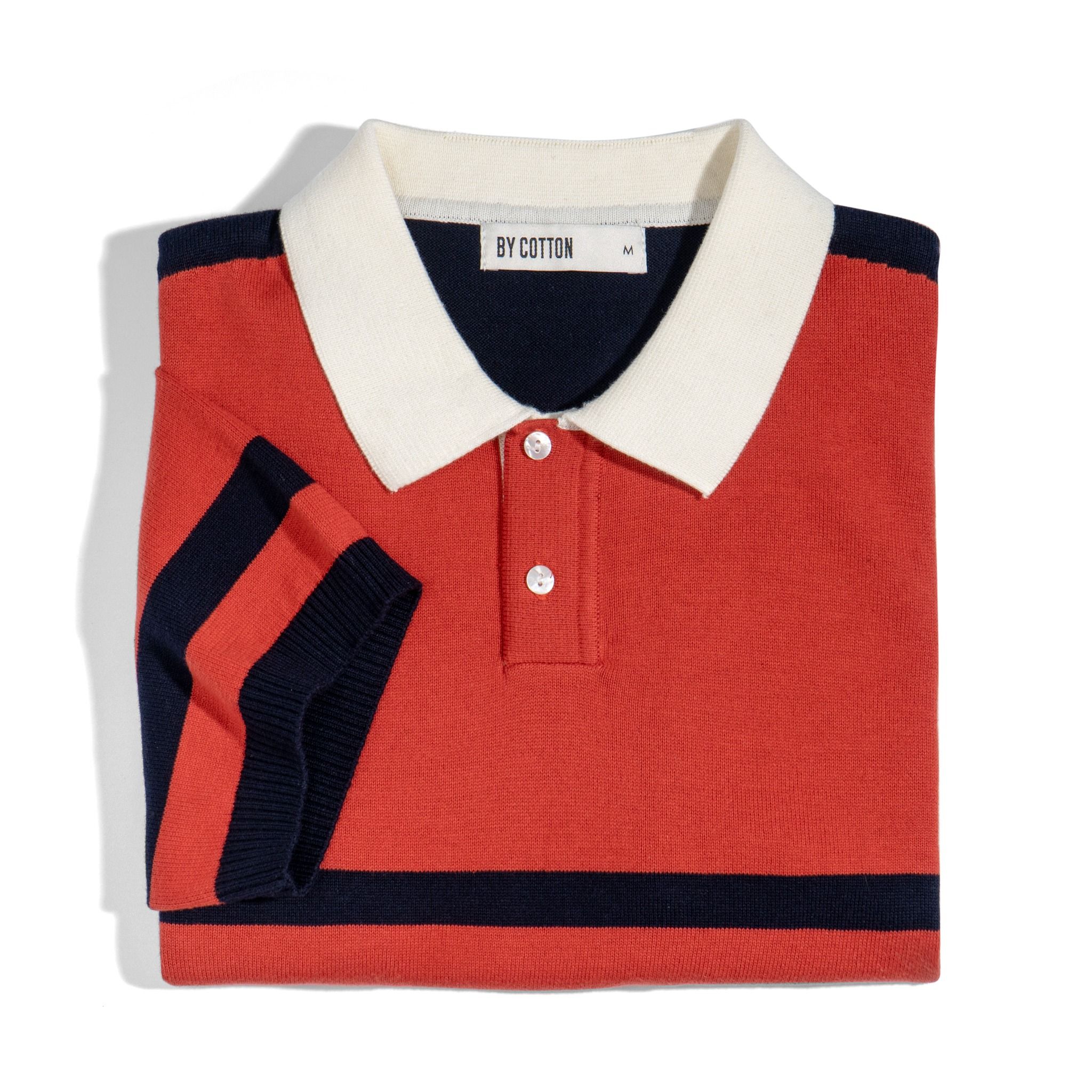 ÁO THUN POLO DỆT KIM CAO CẤP XANH ĐEN PHỐI CAM