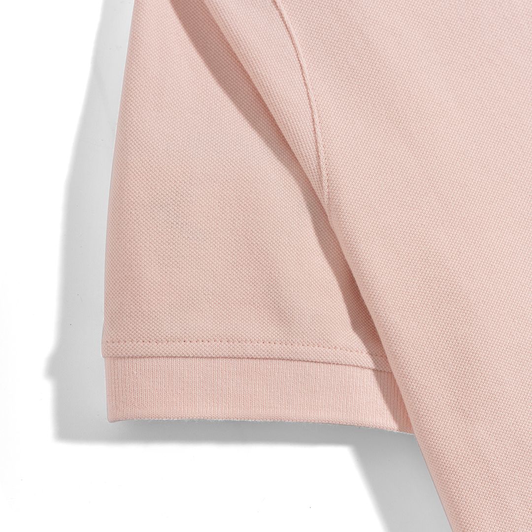 Áo Thun Polo Basic Pique 1.0 - Light Pink