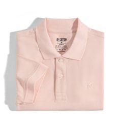 Áo Thun Polo Basic Pique 1.0 - Light Pink
