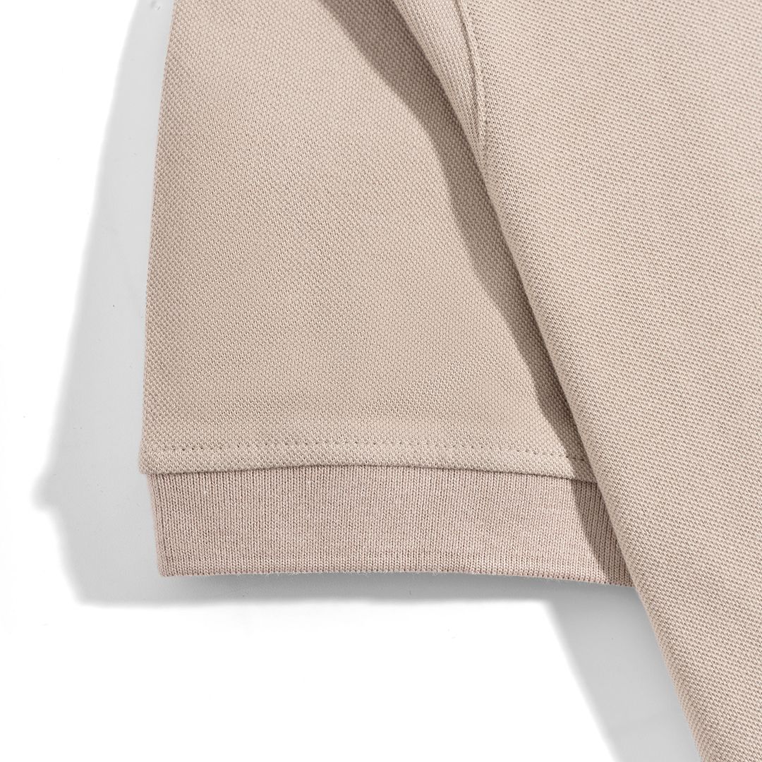 Áo Thun Polo Basic Pique 1.0 - Cream