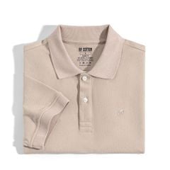 Áo Thun Polo Basic Pique 1.0 - Cream