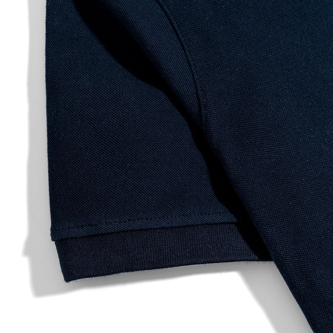 Áo Thun Polo Basic Pique 1.0 - Navy
