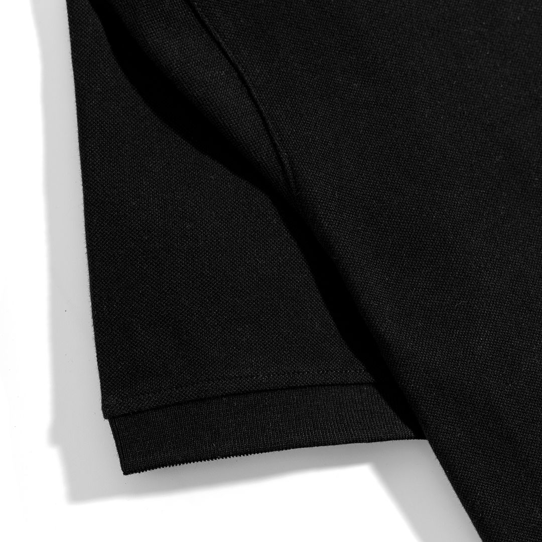Áo Thun Polo Basic Pique 1.0 - Black