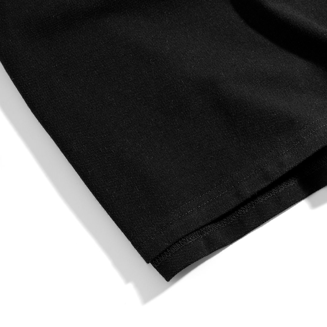 Áo Thun Polo Basic Pique 1.0 - Black