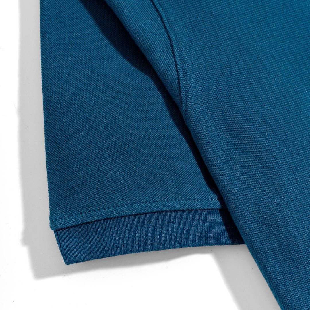 Áo Thun Polo Basic Pique 1.0 - Cobalt Blue