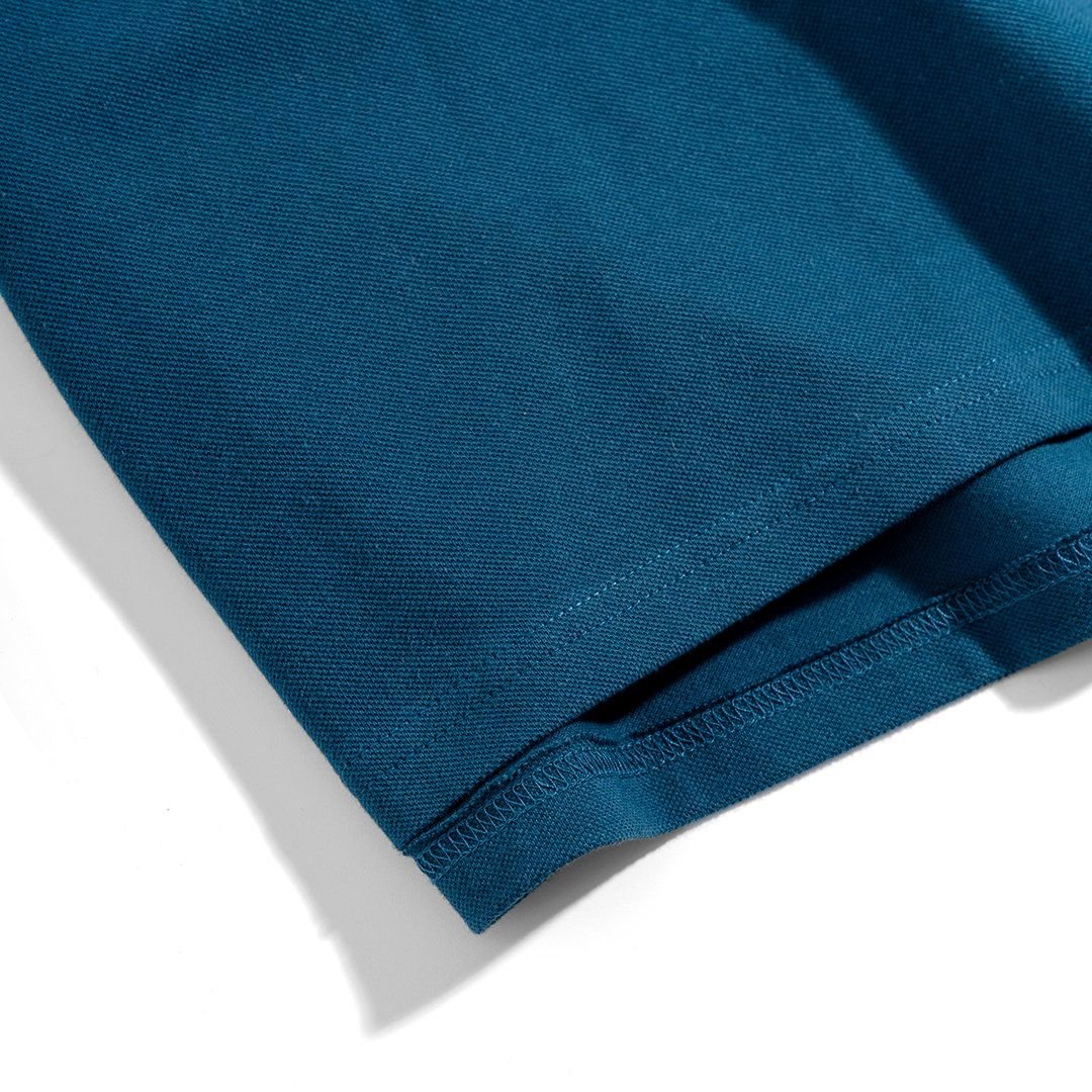 Áo Thun Polo Basic Pique 1.0 - Cobalt Blue