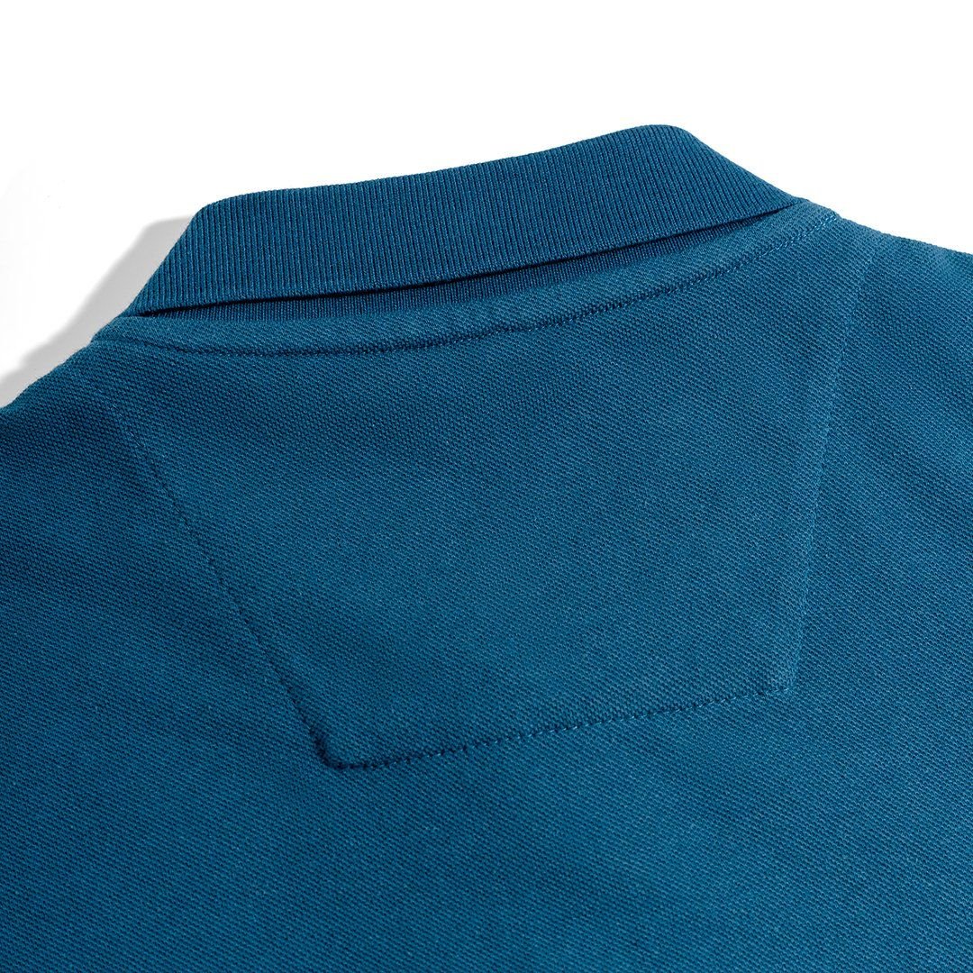 Áo Thun Polo Basic Pique 1.0 - Cobalt Blue