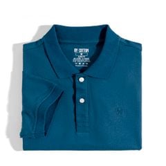 Áo Thun Polo Basic Pique 1.0 - Cobalt Blue