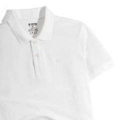 Áo Thun Polo Basic Pique 1.0 - White