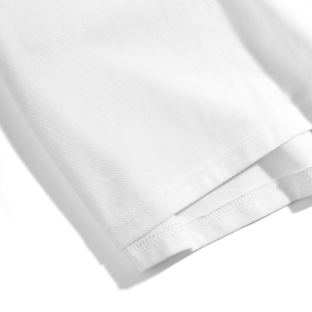 Áo Thun Polo Basic Pique 1.0 - White