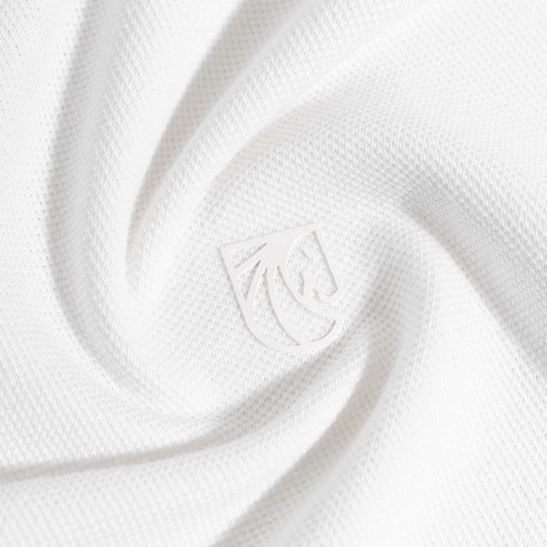 Áo Thun Polo Basic Pique 1.0 - White