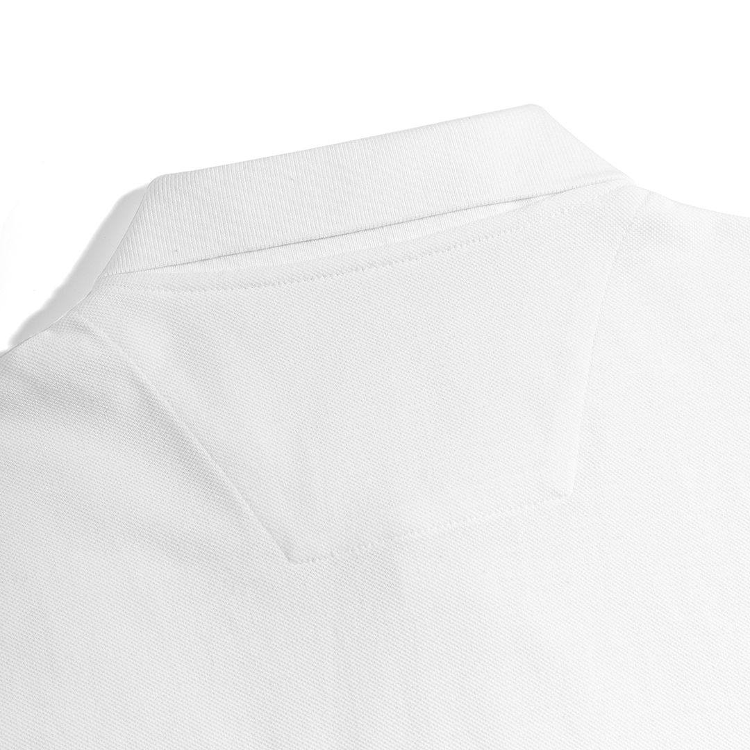 Áo Thun Polo Basic Pique 1.0 - White