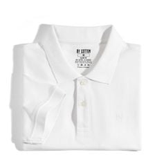 Áo Thun Polo Basic Pique 1.0 - White