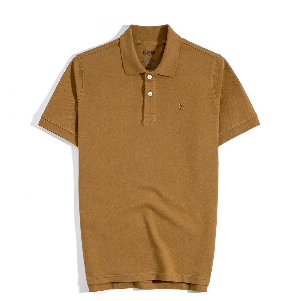 Áo Thun Polo Basic Pique 1.0 - Brown
