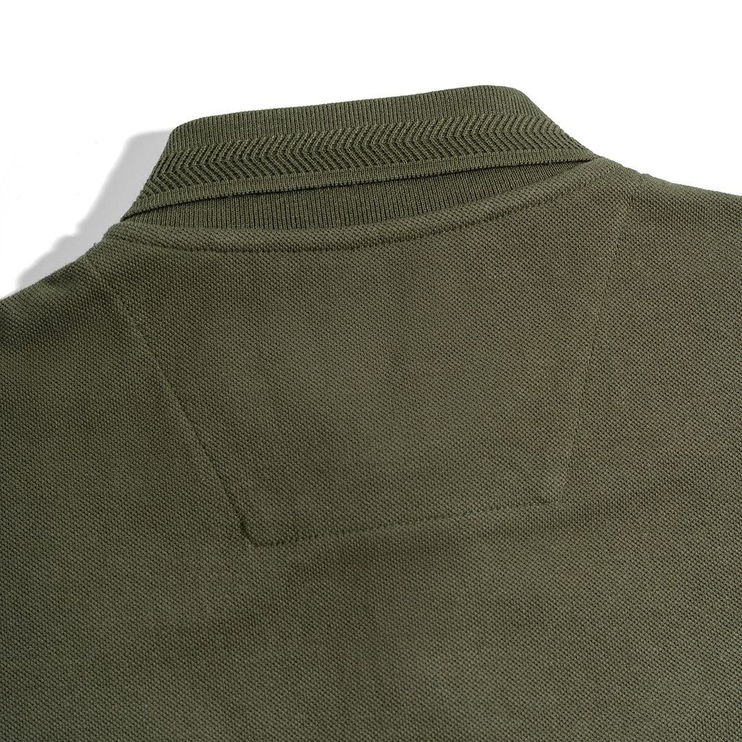Áo Thun Polo Basic Pique 2.0 - Dark Green