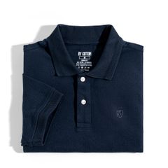 Áo Thun Polo Basic Pique 2.0 - Navy