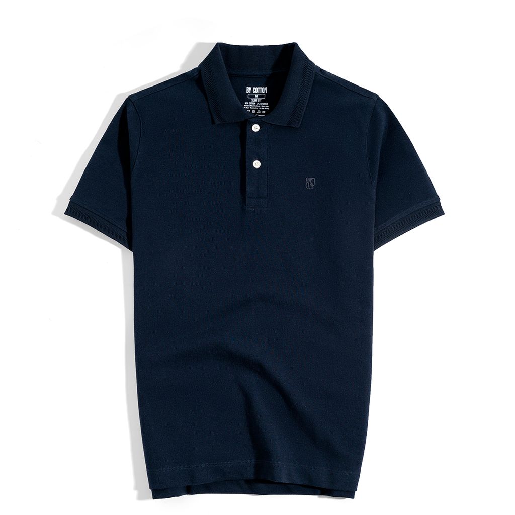Áo Thun Polo Basic Pique 2.0 - Navy