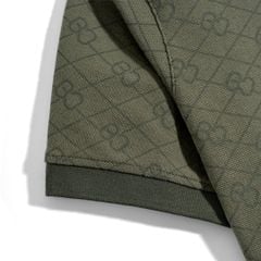 Áo Thun Polo Pique 2.0 - Monogram Dark Green 2025