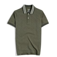 Áo Thun Polo Pique 2.0 - Monogram Dark Green 2025