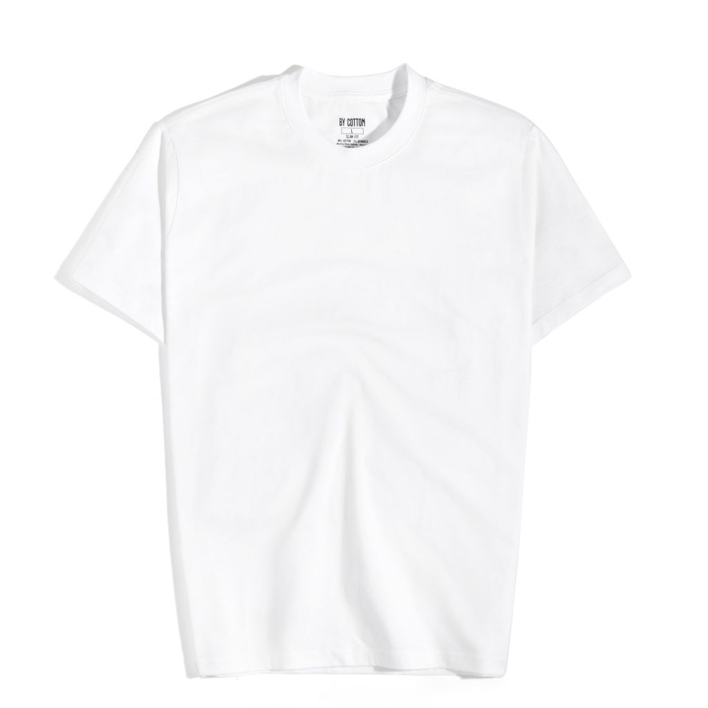 Áo Thun Cổ Tròn Form Slimfit 02 - Màu Trắng