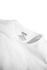 BASIC TEE WHITE / BLACK