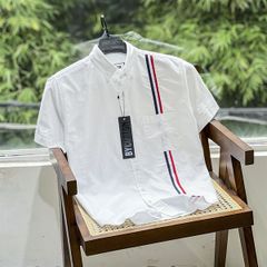 SHORT SLEEVE WITH TAPE OXFORD SHIRT