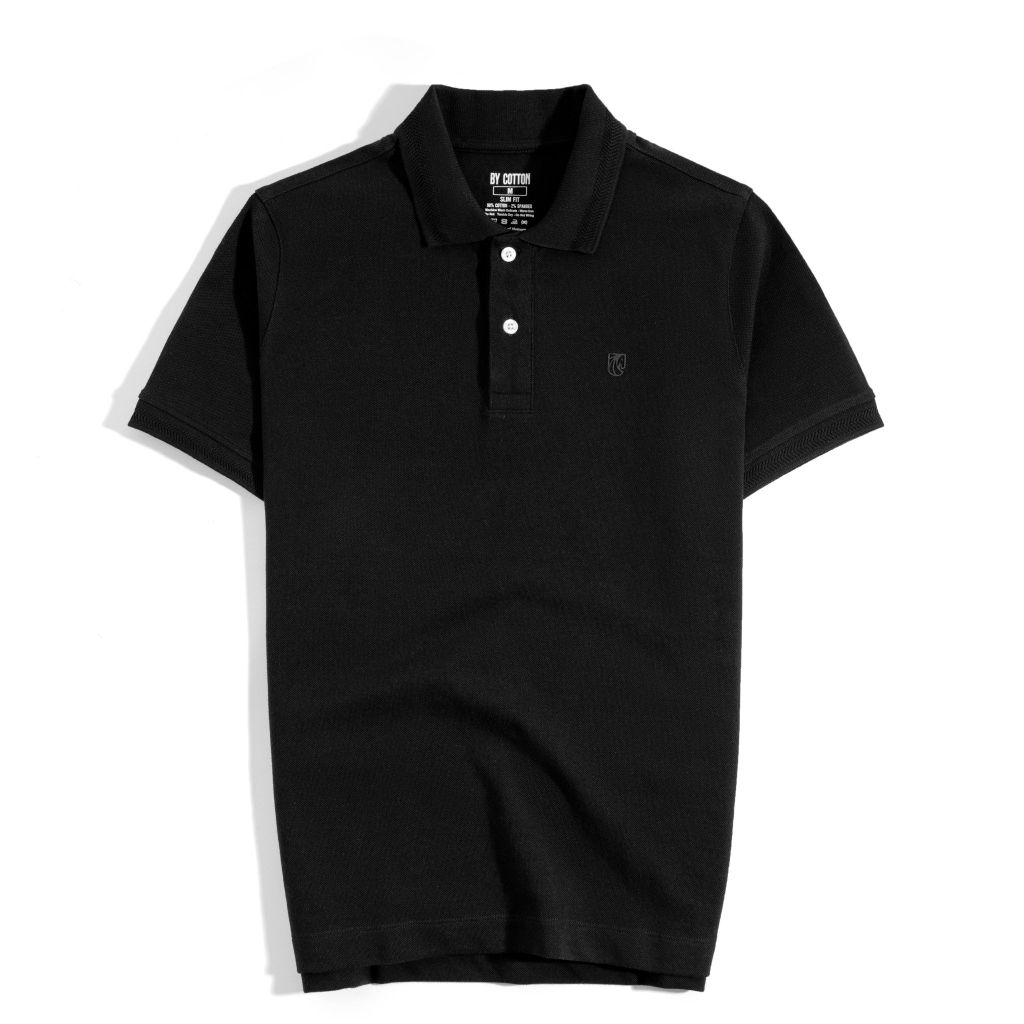 Áo Thun Polo Basic Pique 2.0 - Black