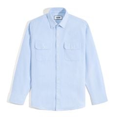 Áo Sơ Mi Nam Oxford Light Blue Có Túi