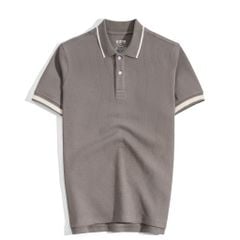 Áo Thun Polo Nam By Cotton Gân Nâu