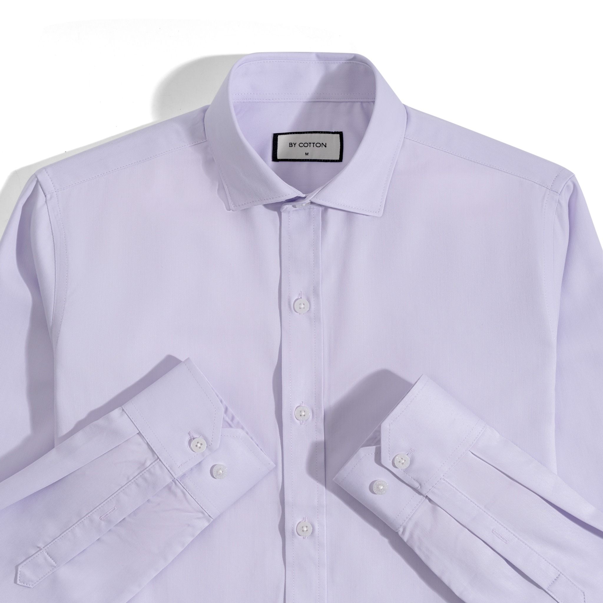 Áo Sơ Mi Công Sở Nam Bamboo Cotton Tím