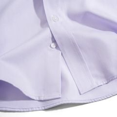 Áo Sơ Mi Công Sở Nam Bamboo Cotton Tím
