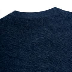 ÁO THUN CỔ TRÒN DỆT KIM XANH ĐEN