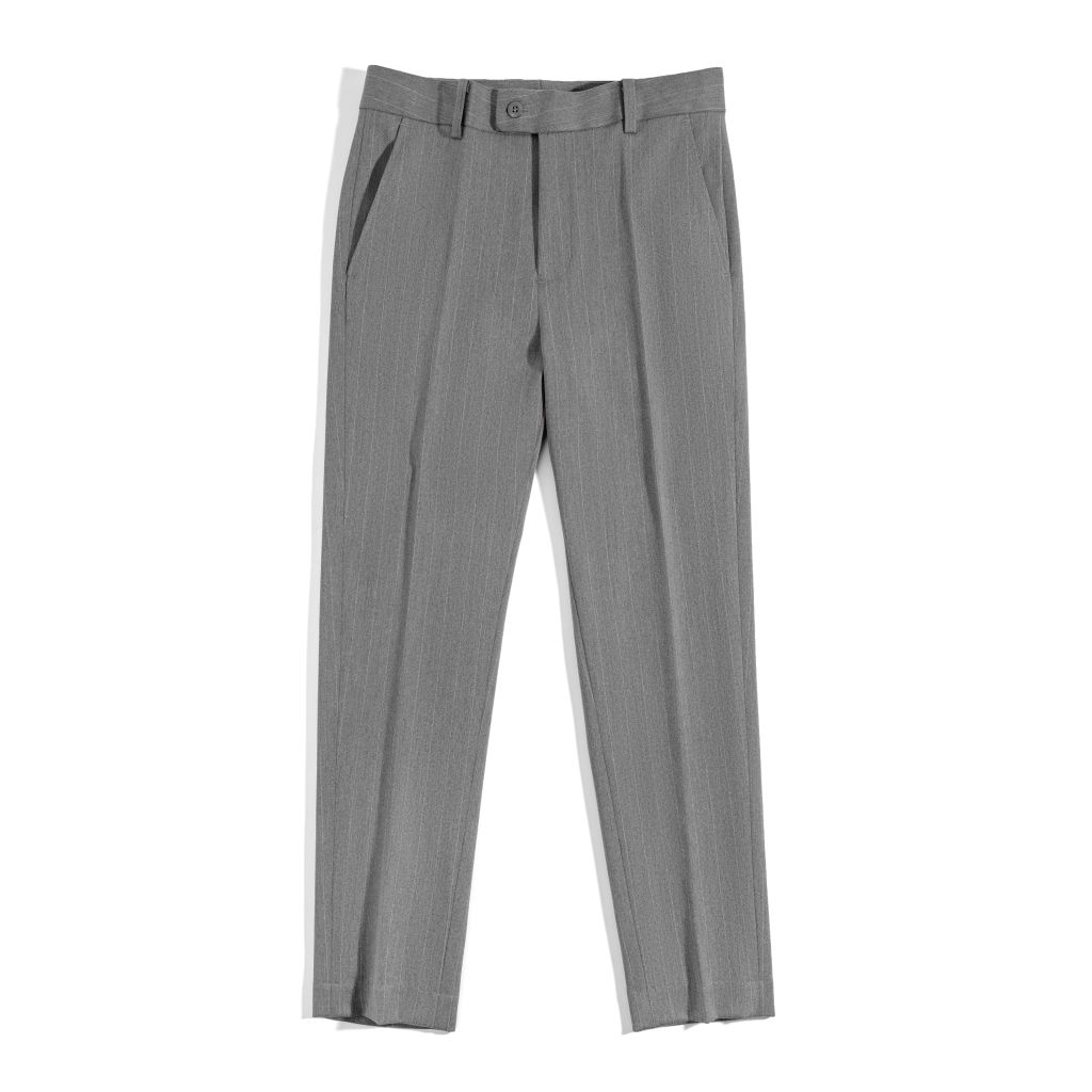 Trouser Slimfit Grey Stripes