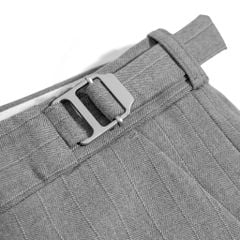 Premium Trouser Sidetab - Grey Stripes