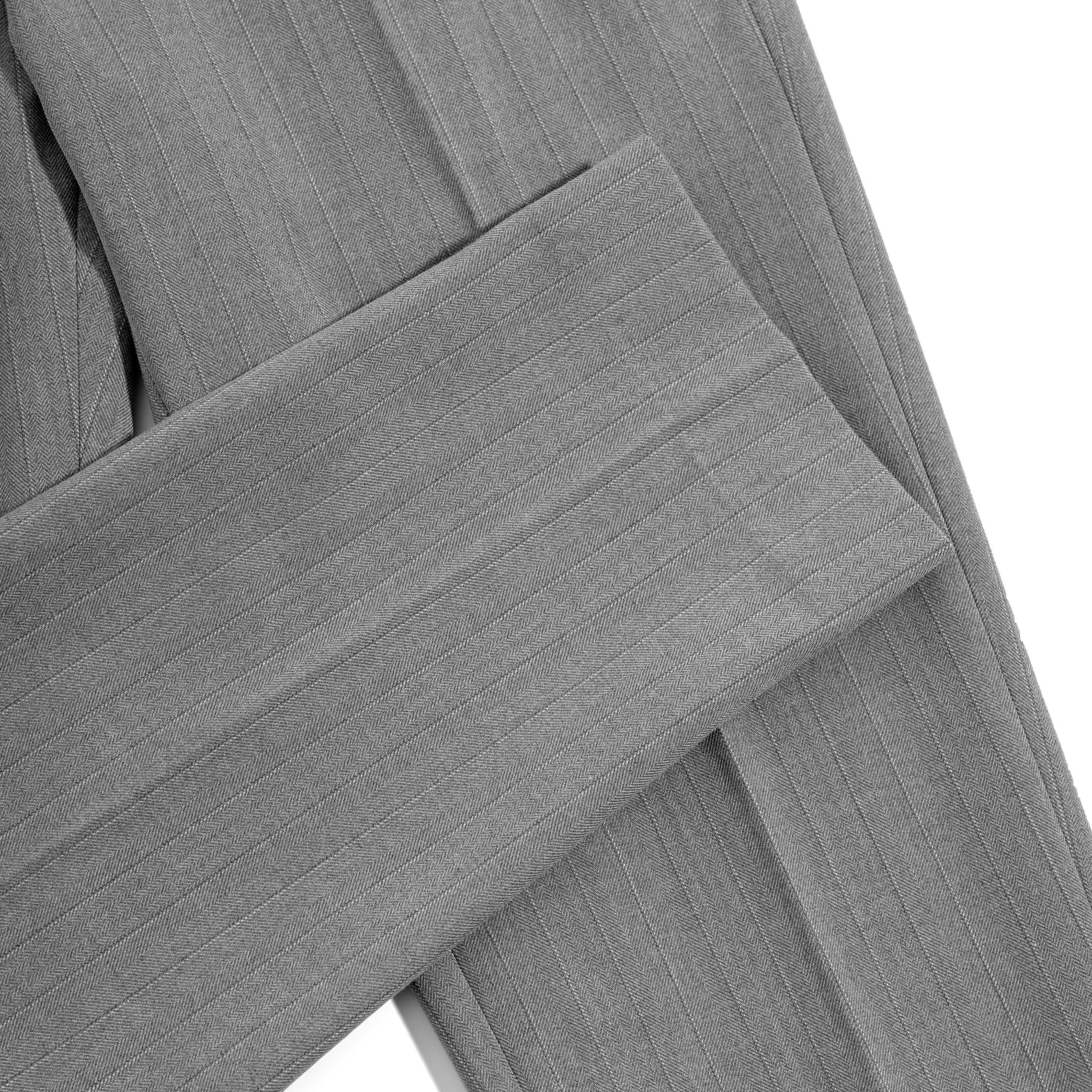 Premium Trouser Sidetab - Grey Stripes
